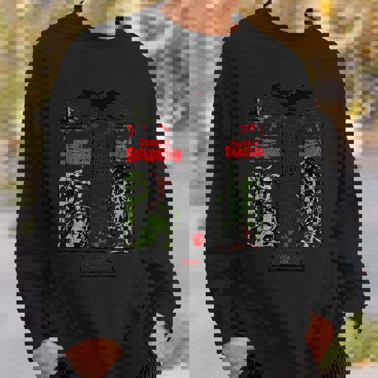 ホラー映画 ヴィンテージ ドラキュラ ハロウィン モンスター フランケンシュタイン スウェットシャツ 彼への贈り物