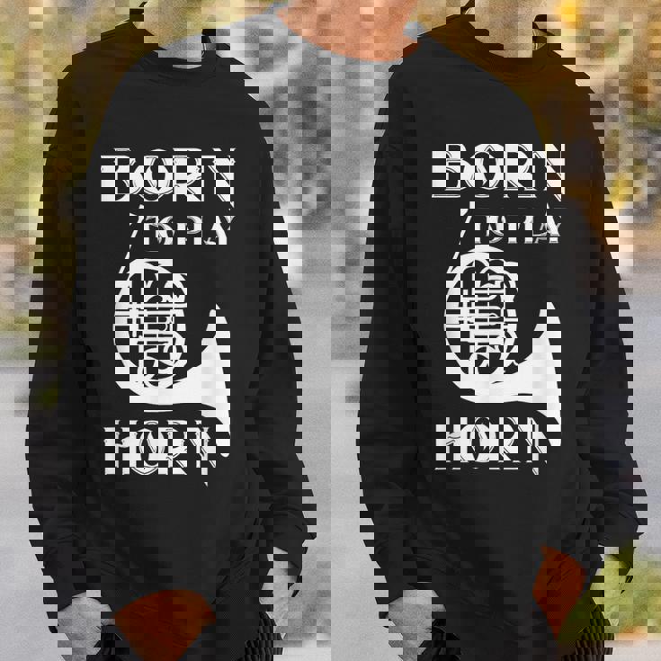 ホルン クラシックオーケストラ ホルニスト フレンチホルン 吹奏楽 スウェットシャツ 彼への贈り物