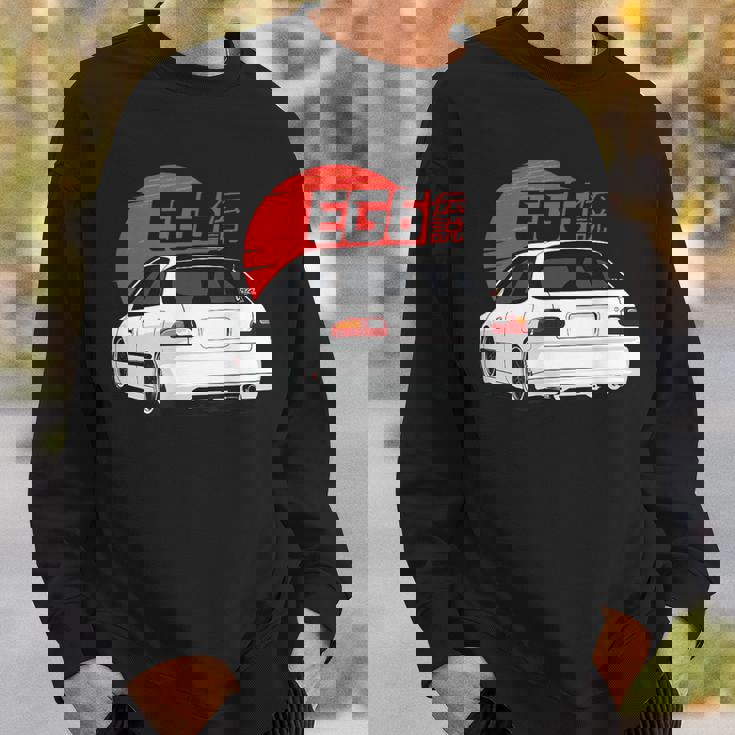 ホワイトハッチシビック Eg6-クラシック Jdm スウェットシャツ 彼への贈り物