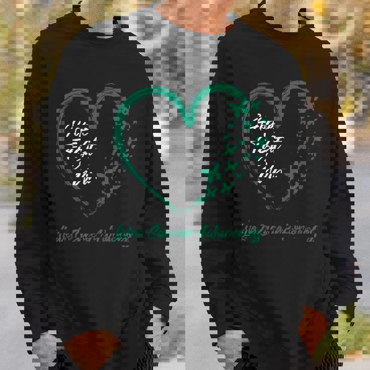 ホープファイトが肝臓がん啓発を勝ち取る スウェットシャツ 彼への贈り物