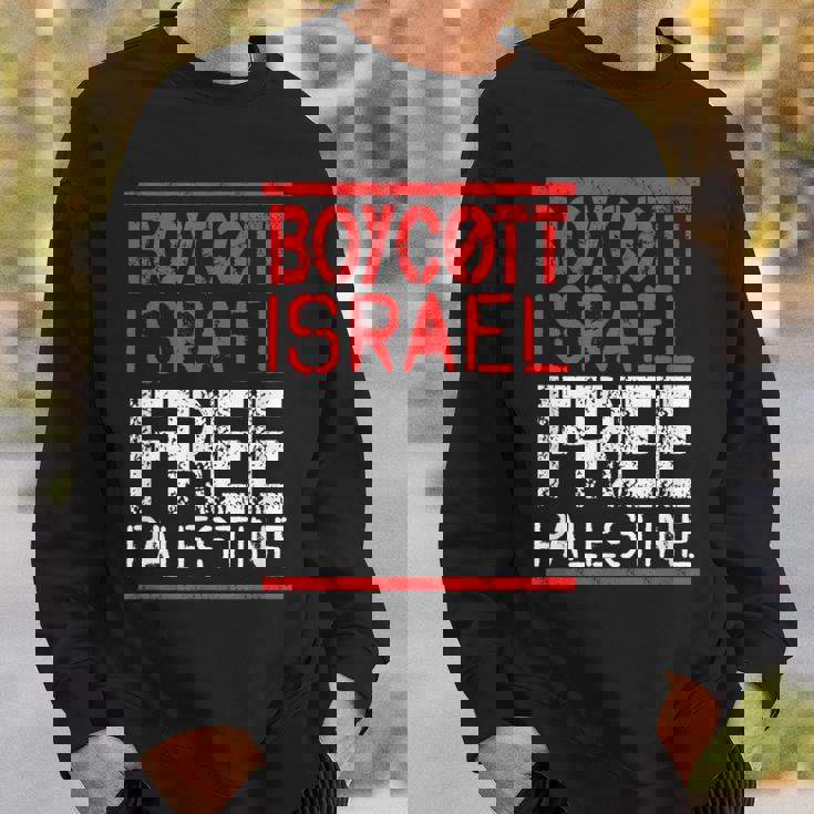 ボイコット イスラエル自由 パレスチナ スウェットシャツ 彼への贈り物