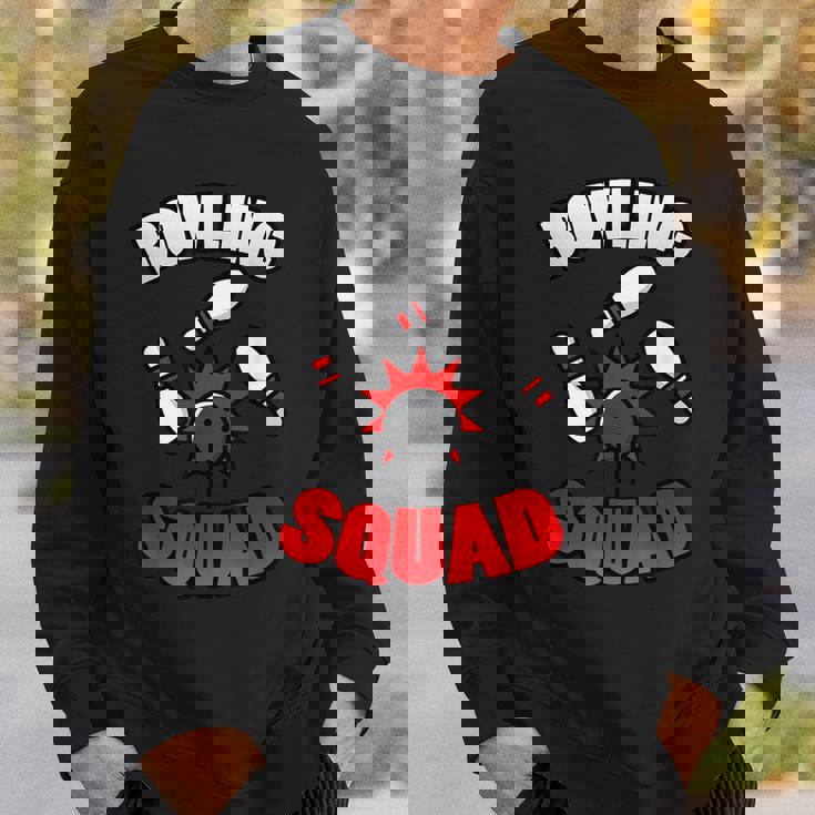 ボウラーのためのボウリングチームの面白い引用 スウェットシャツ 彼への贈り物