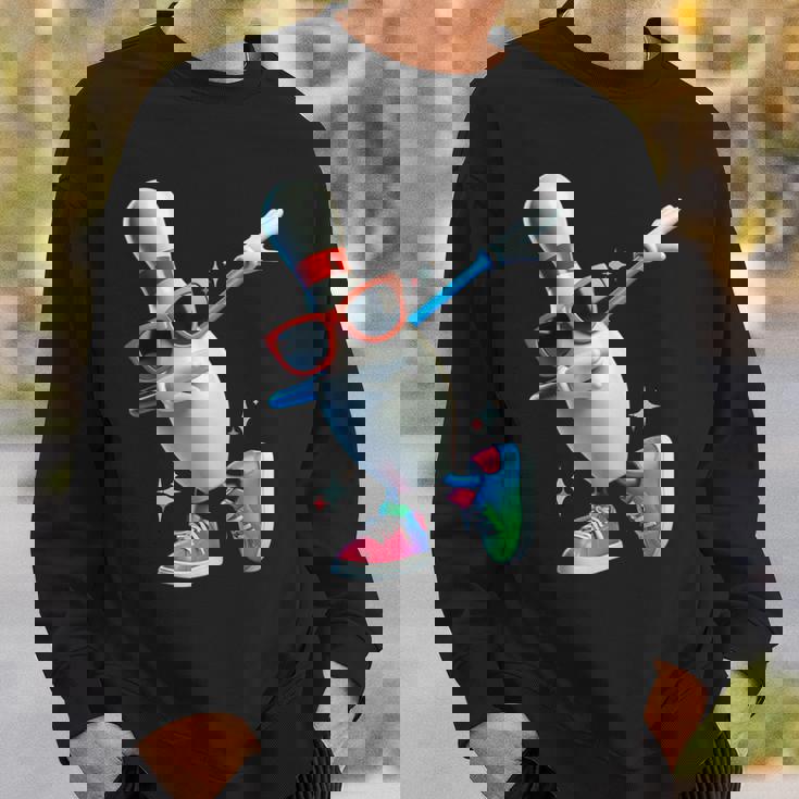 ボウリングピン ダビングサングラス ボウラープレイヤー キッズ メンズ レディース スウェットシャツ 彼への贈り物