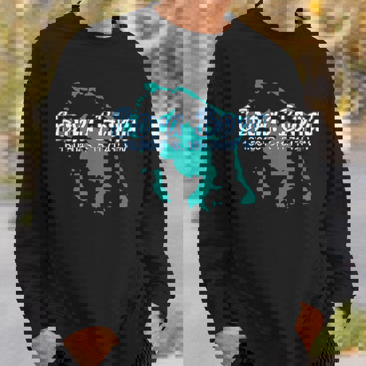 ボラボラ島のコーディネート、観光休暇。 スウェットシャツ 彼への贈り物