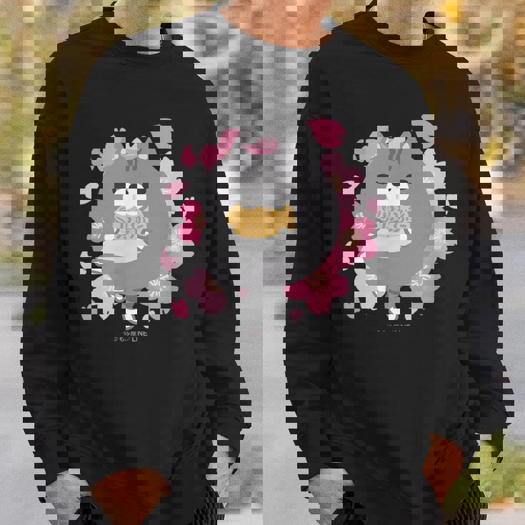 ボンレス犬とボンレス猫 桜 ボンレス猫 スウェットシャツ 彼への贈り物