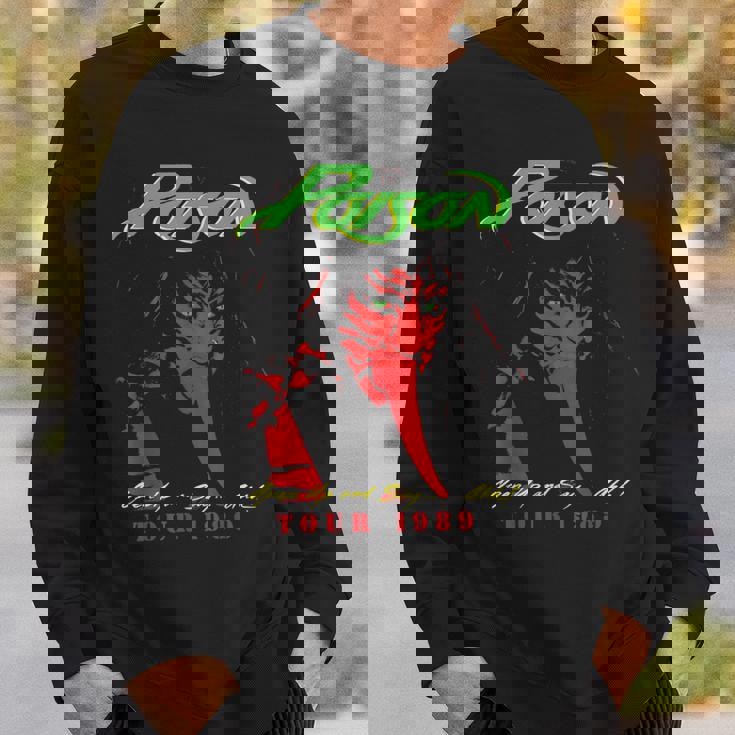 ポイズン Poison Tour 1989 スウェットシャツ 彼への贈り物