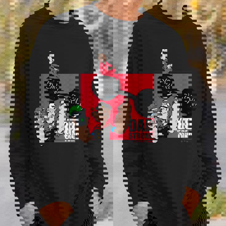 ポパイ「お父さんストロング」父の日 お父さんへのギフト スウェットシャツ 彼への贈り物