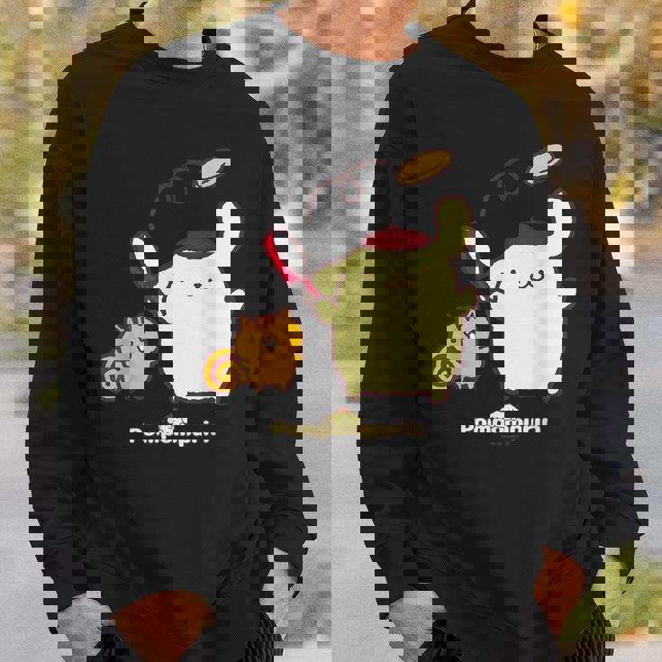 ポムポムプリン＆ベーグル スウェットシャツ 彼への贈り物