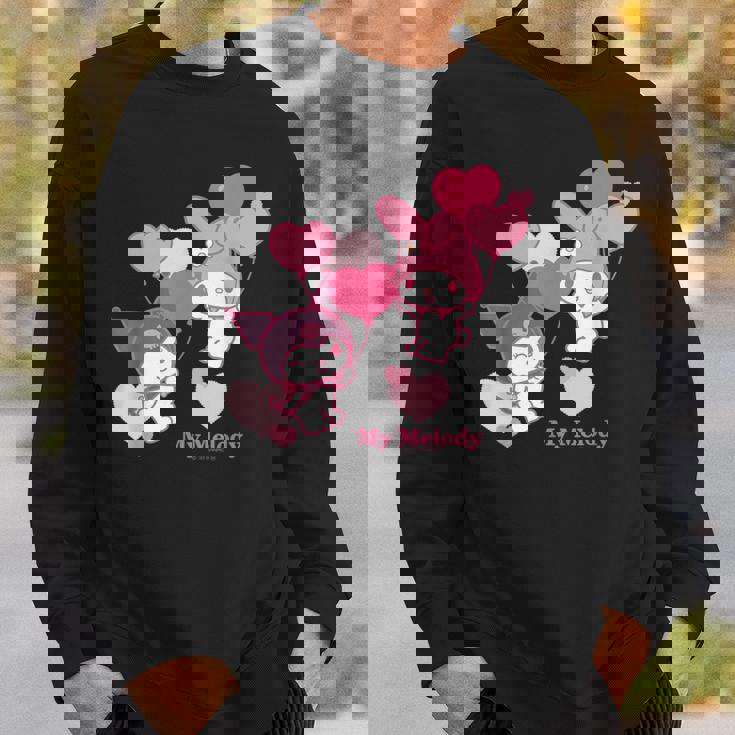 マイメロディ Usデザイン ハート スウェットシャツ 彼への贈り物