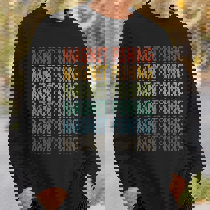 マグネット釣り宝探し スウェットシャツ 彼への贈り物