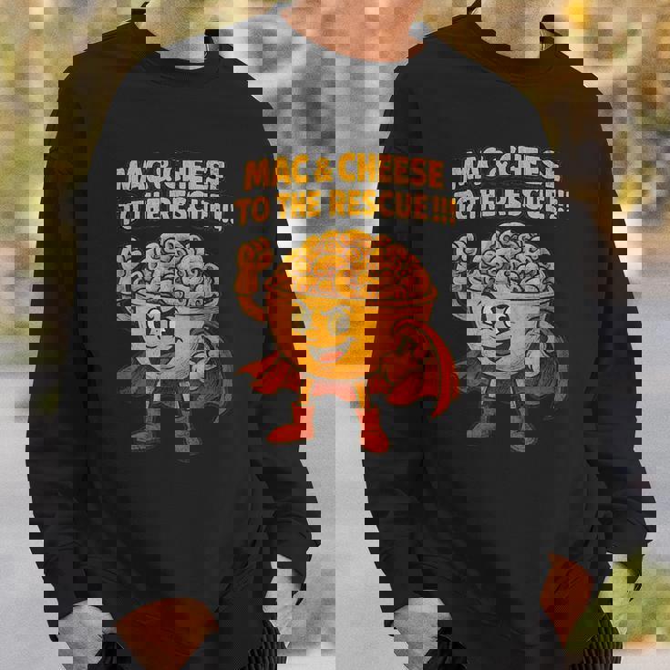 マック＆チーズ・トゥ・ザ・レスキュー！！！ スウェットシャツ 彼への贈り物
