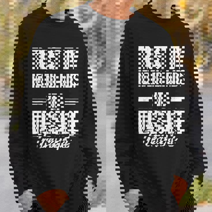 マッサージセラピスト スウェットシャツ 彼への贈り物