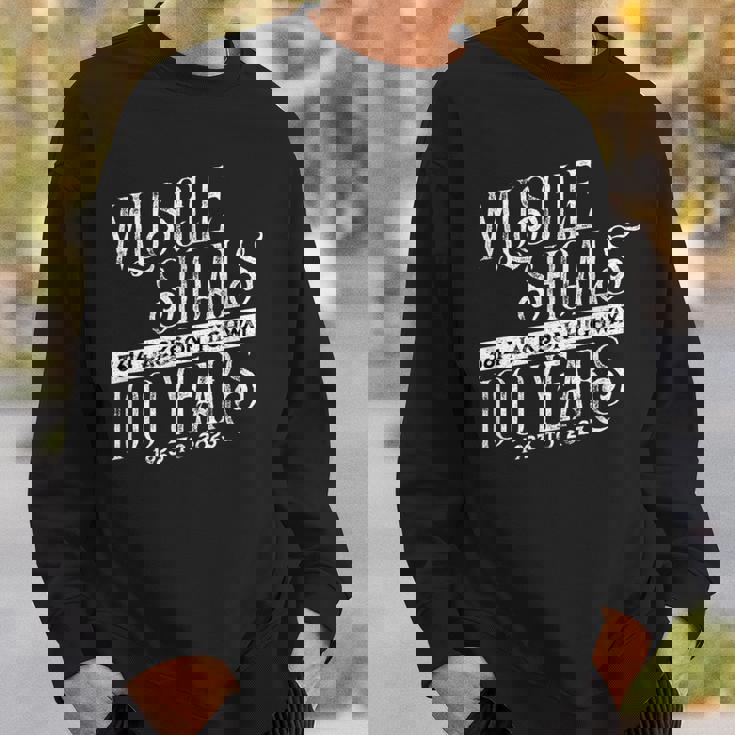 マッスルショールズ Al 100周年記念 ヴィンテージソウルファン向け スウェットシャツ 彼への贈り物