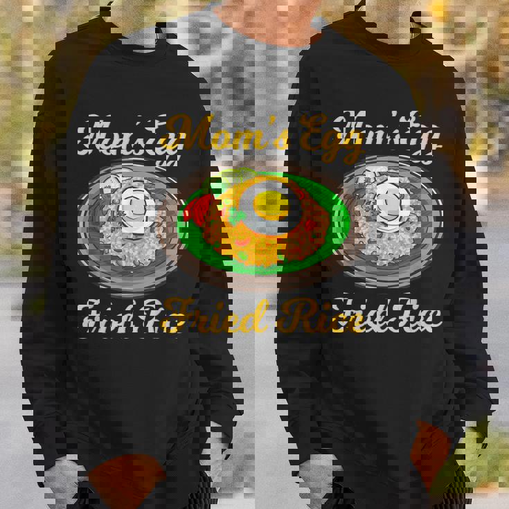 ママの卵 チャーハン目玉焼き スウェットシャツ 彼への贈り物