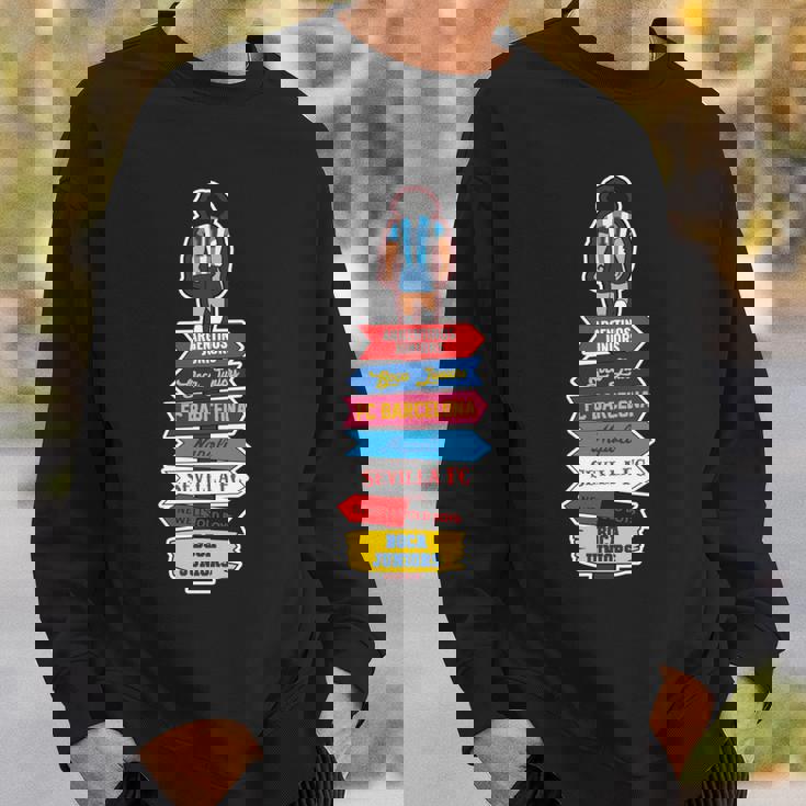 マラドーナクラブトゥーン 長袖tシャツ スウェットシャツ 彼への贈り物