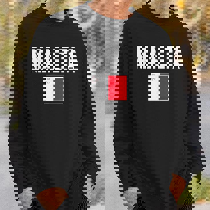 マルタ マルチーズ ティーフラッグ お土産ギフト スウェットシャツ 彼への贈り物