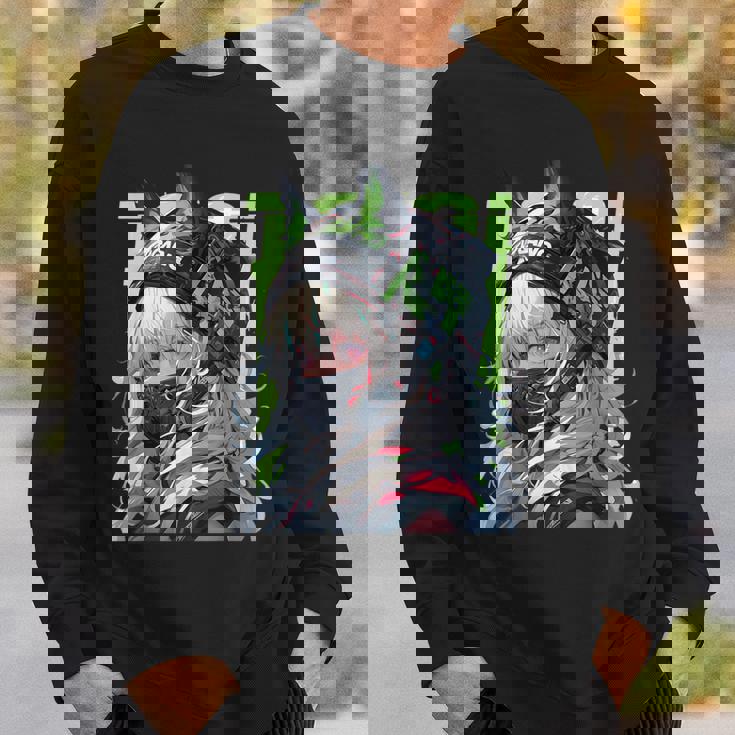 マンガ アニメ エステティック サイバーパンク テックウェア 原宿 スウェットシャツ 彼への贈り物