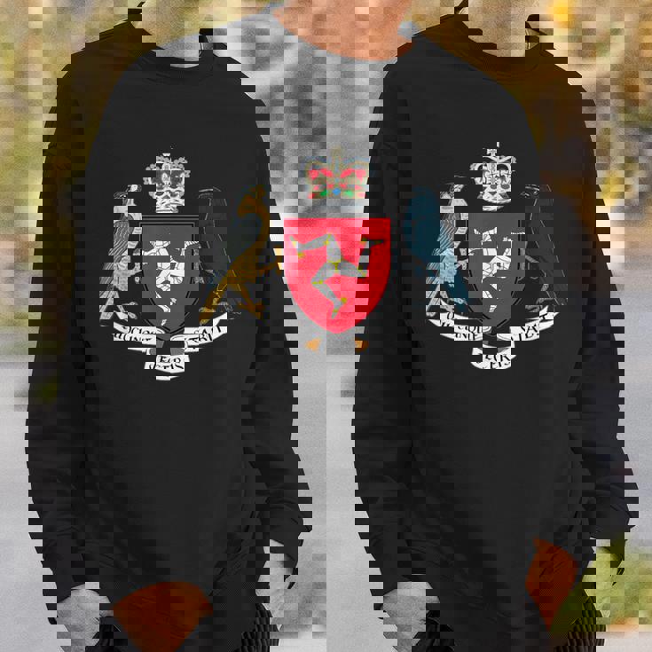 マン島の旗 3本の脚 マンの紋章 スウェットシャツ 彼への贈り物