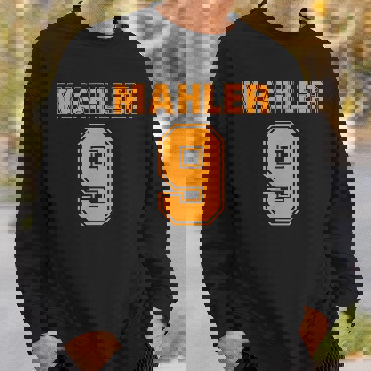 マーラー 第9番 交響曲 楽しいスポーツ スウェットシャツ 彼への贈り物