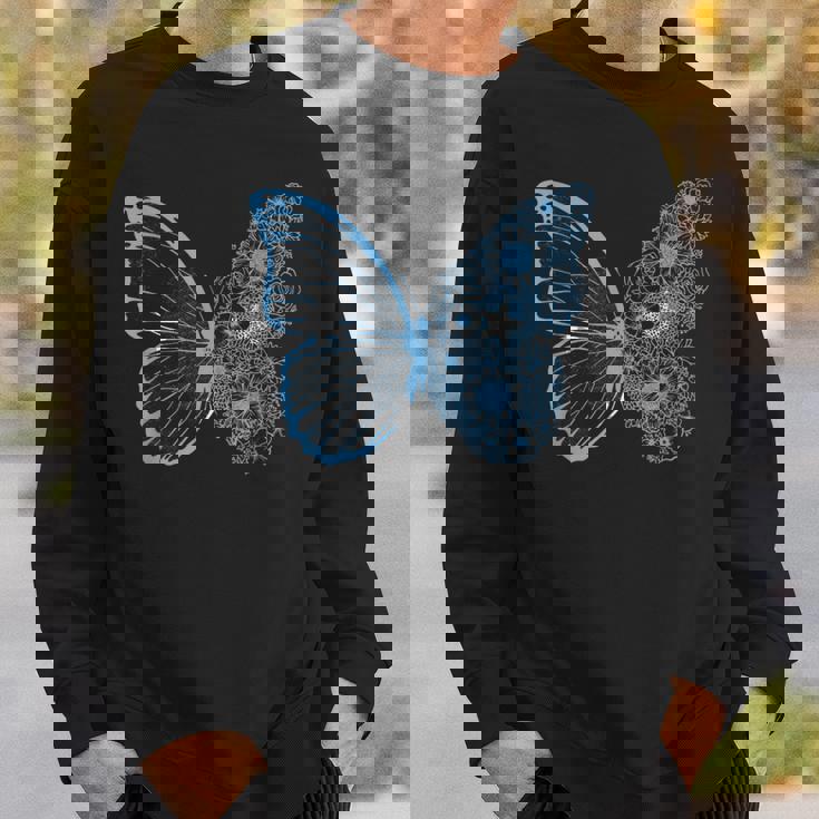 ミクロネシア国旗 蝶 ミクロネシアのルーツ ミクロネシア スウェットシャツ 彼への贈り物