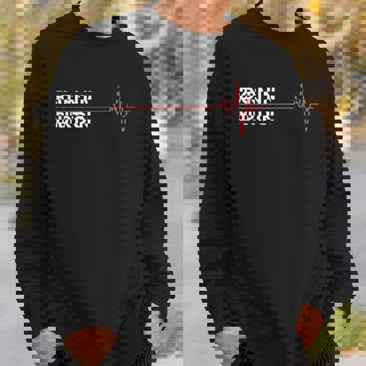 ミシガン州バートン州 出産 地 故郷 スウェットシャツ 彼への贈り物