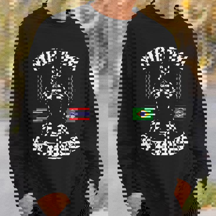 ムエタイ ブラジル ブラジル 格闘技 タイ スウェットシャツ 彼への贈り物