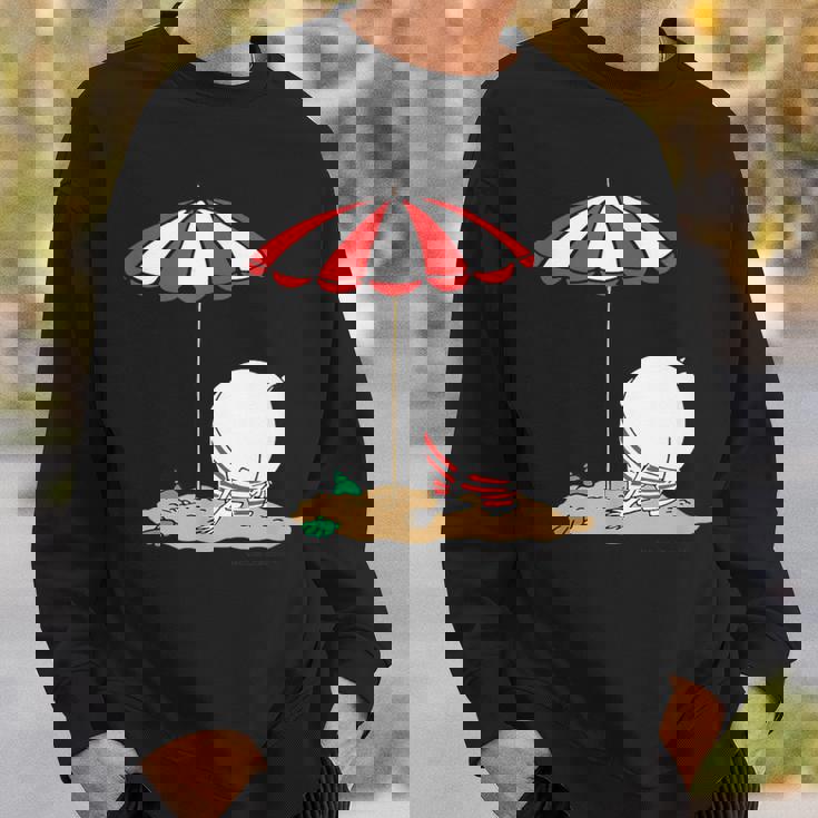 ムーミン ビーチで着替え スウェットシャツ 彼への贈り物