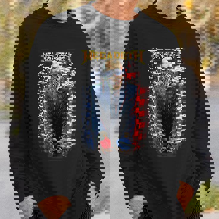 メガデス 振るう手榴弾 スウェットシャツ 彼への贈り物