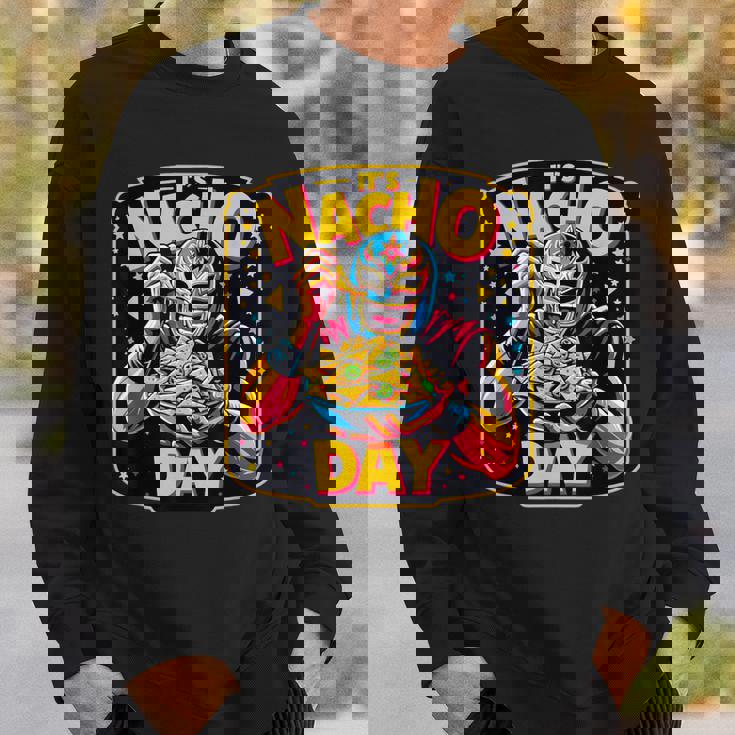 メキシコレスリング レスラー ルチャ・リブレ・ナチョ メキシコファイター スウェットシャツ 彼への贈り物