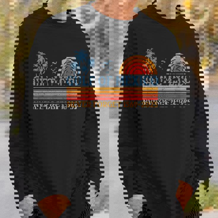 メキシコ湾 Never Forget シャツ アメリカ湾 メキシコ スウェットシャツ 彼への贈り物