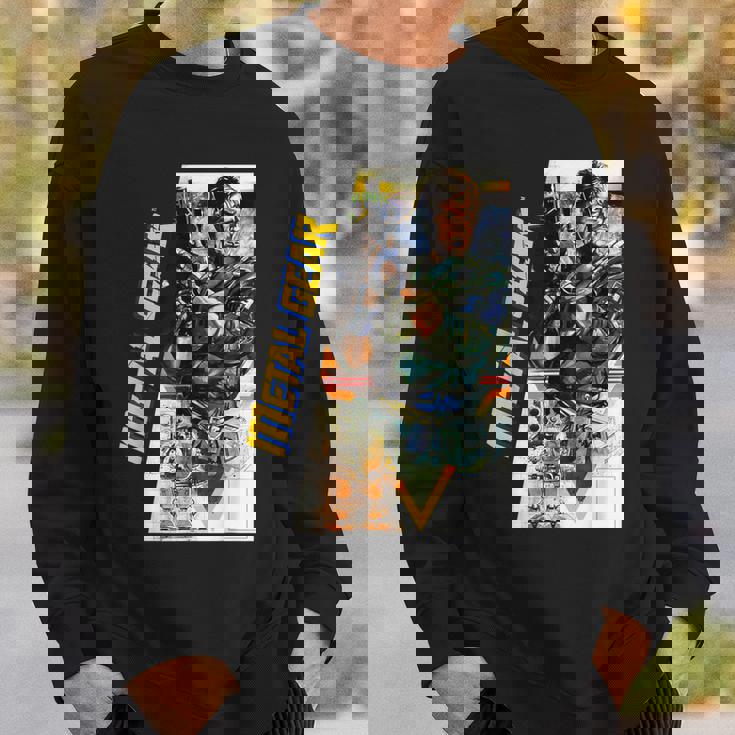 メタルギアボックス アート タクティカル スパイ活動 レトロゲーマー スウェットシャツ 彼への贈り物