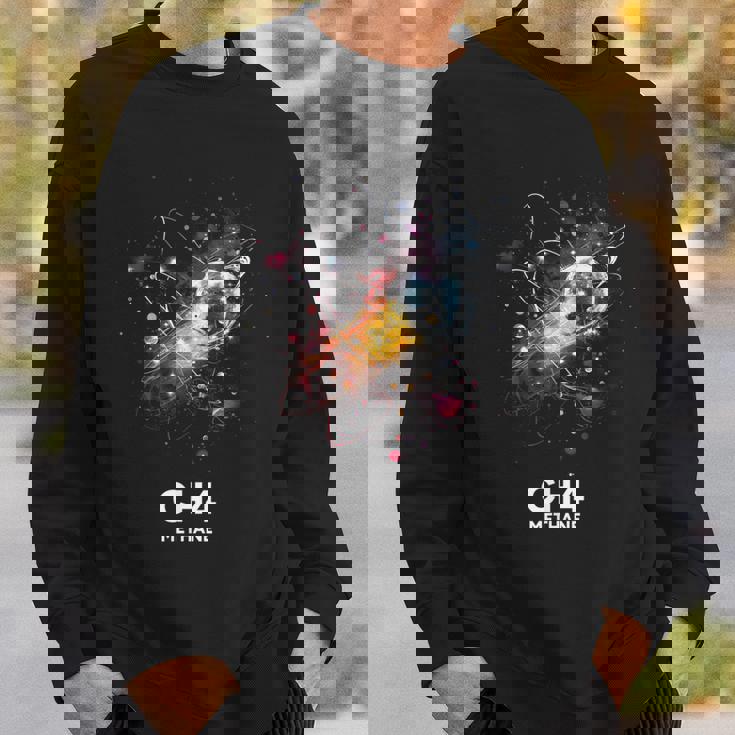 メタン 分子 化学 科学 科学 化学 愛 スウェットシャツ 彼への贈り物