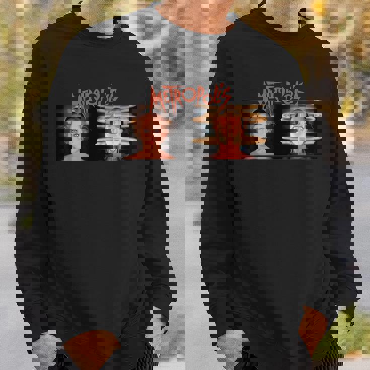 メトロポリス（Metropolis）- マリアとアンドロイド -1927年sf映画 レトロ アート かっこいい スウェットシャツ 彼への贈り物