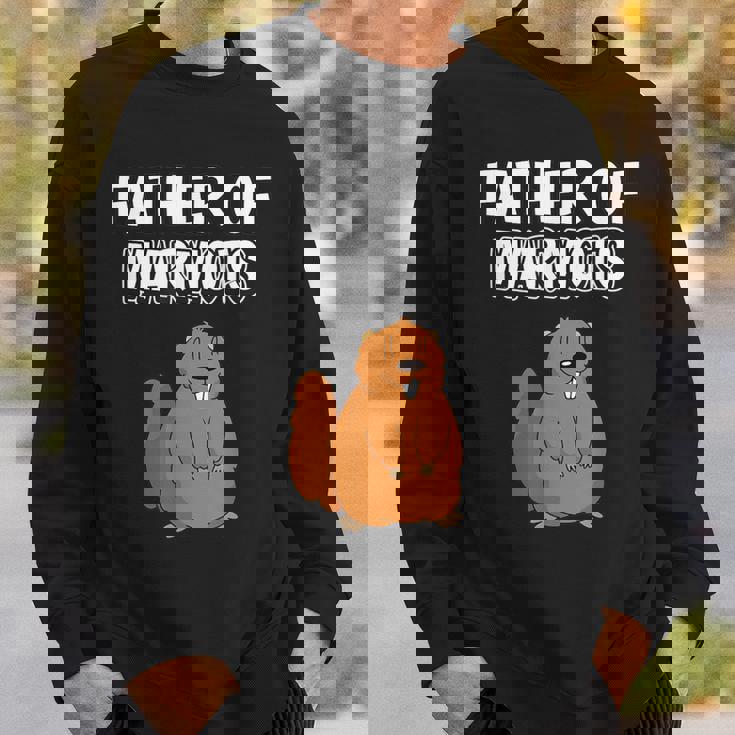 メンズ・ボーイズ・マーモット・パパ 父の日 マーモットの父 スウェットシャツ 彼への贈り物