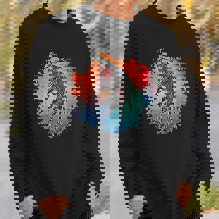 モササウルス 恐竜 ディノサワ 肉食恐竜 スウェットシャツ 彼への贈り物