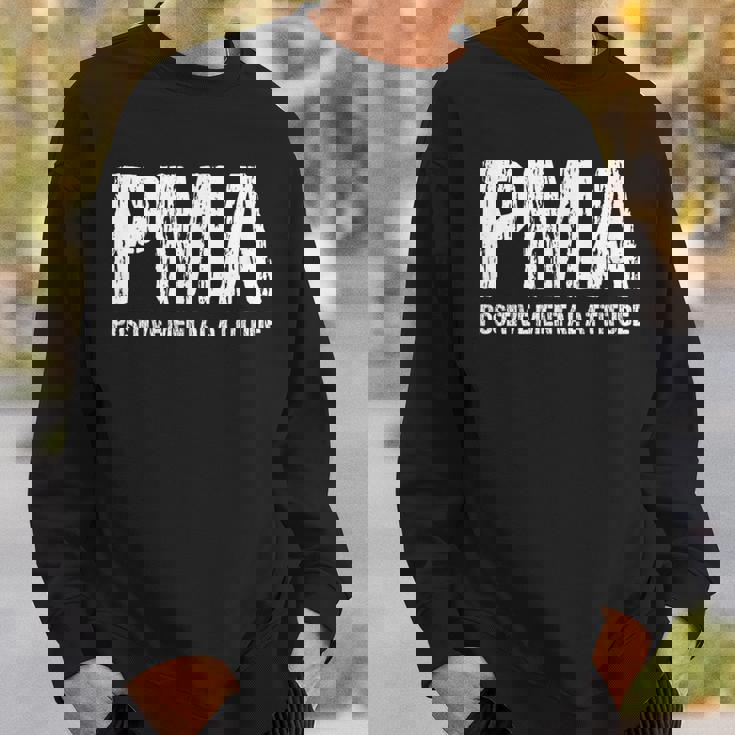 モチベーションを高めるpmaポジティブメンタルアティチュードにインスパイアされたtシャツ スウェットシャツ 彼への贈り物