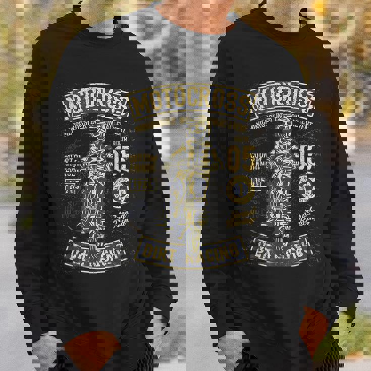 モトクロス ダートレーシング オートバイ ダートバイク スウェットシャツ 彼への贈り物