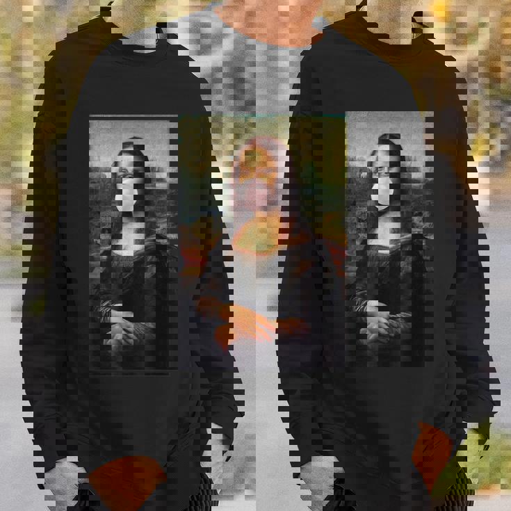 モナリザ チューインガム レオナルド・ダ・ヴィンチ スウェットシャツ 彼への贈り物