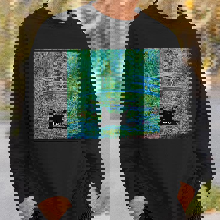 モネの睡蓮の池 スウェットシャツ 彼への贈り物