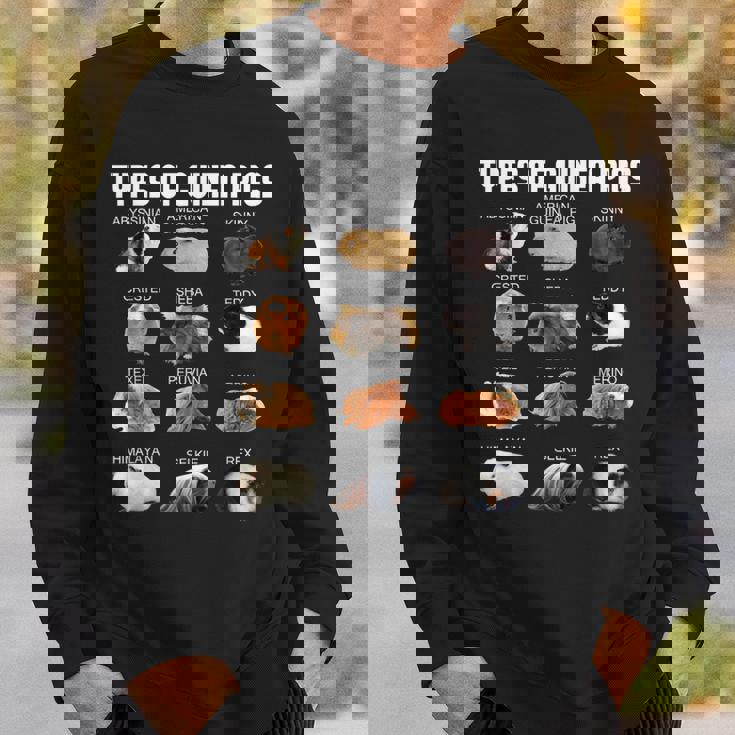 モルモットの種類 ふわふわポテト愛好家 キッズ ペット モルモット。 スウェットシャツ 彼への贈り物