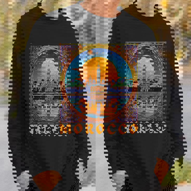 モロッコtシャツ-お土産 スウェットシャツ 彼への贈り物