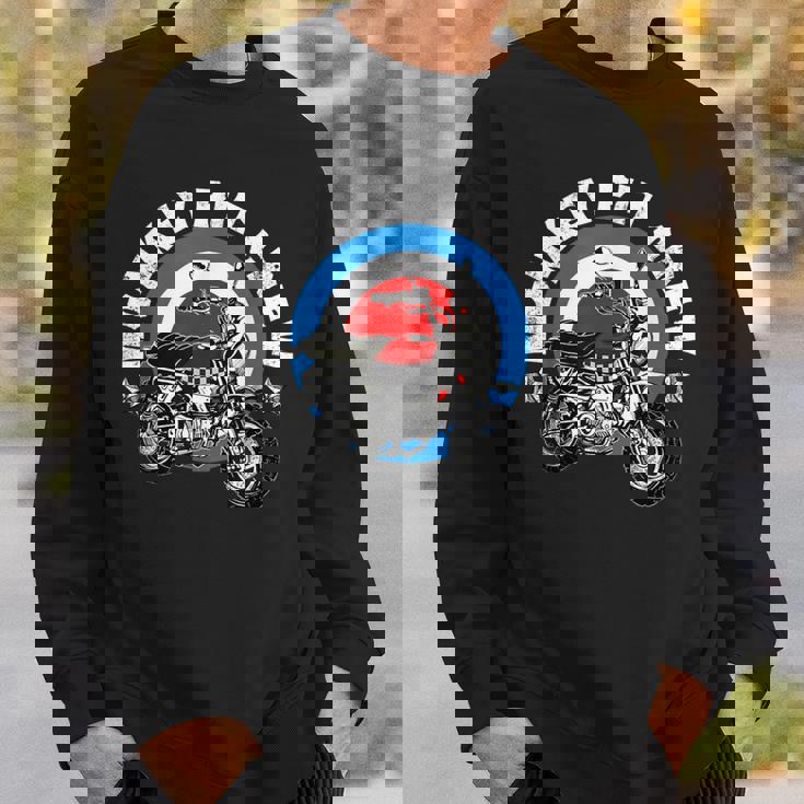 モンキーバイクピットクルーロゴ スウェットシャツ 彼への贈り物