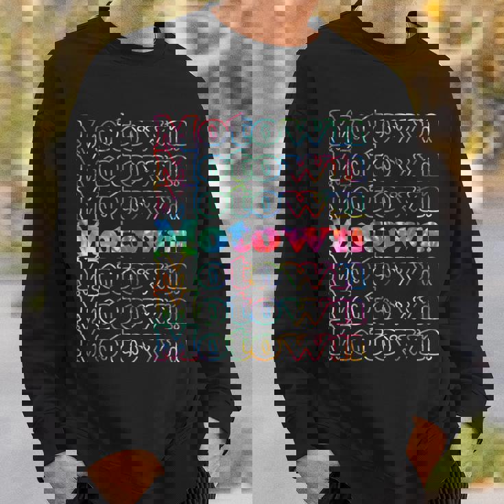 モータウン タイダイ スウェットシャツ 彼への贈り物