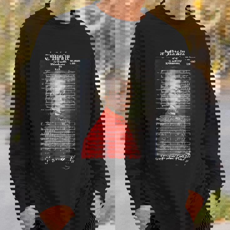 モーツァルトラバーズマジックフルートアリア4デザイン スウェットシャツ 彼への贈り物