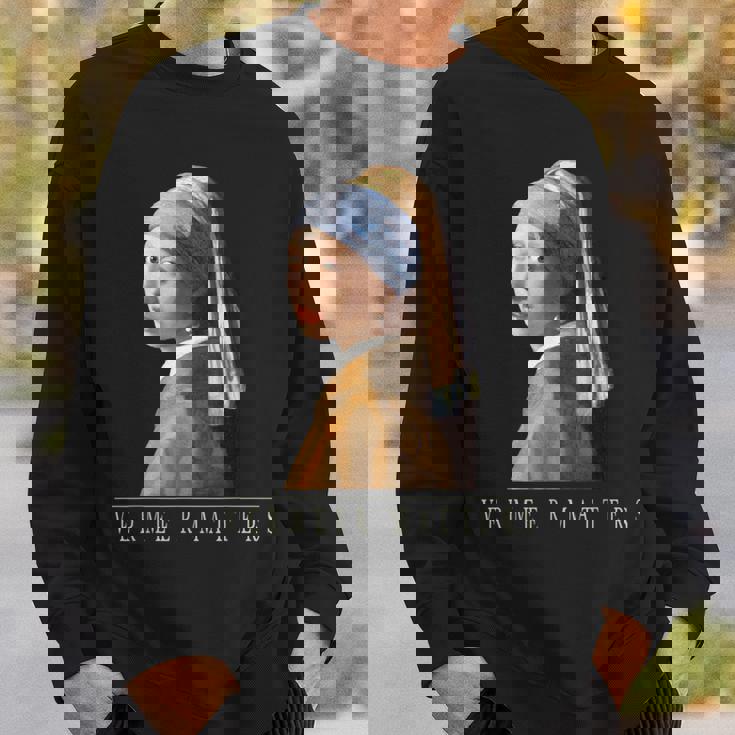 ヤン・フェルメール オランダの画家 真珠の耳飾りの少女 スウェットシャツ 彼への贈り物