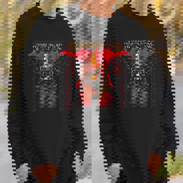 ユー・シャル・ノート・パスファンタジー・ウィザード・アート-ロード・オブ・ザ・リング スウェットシャツ 彼への贈り物