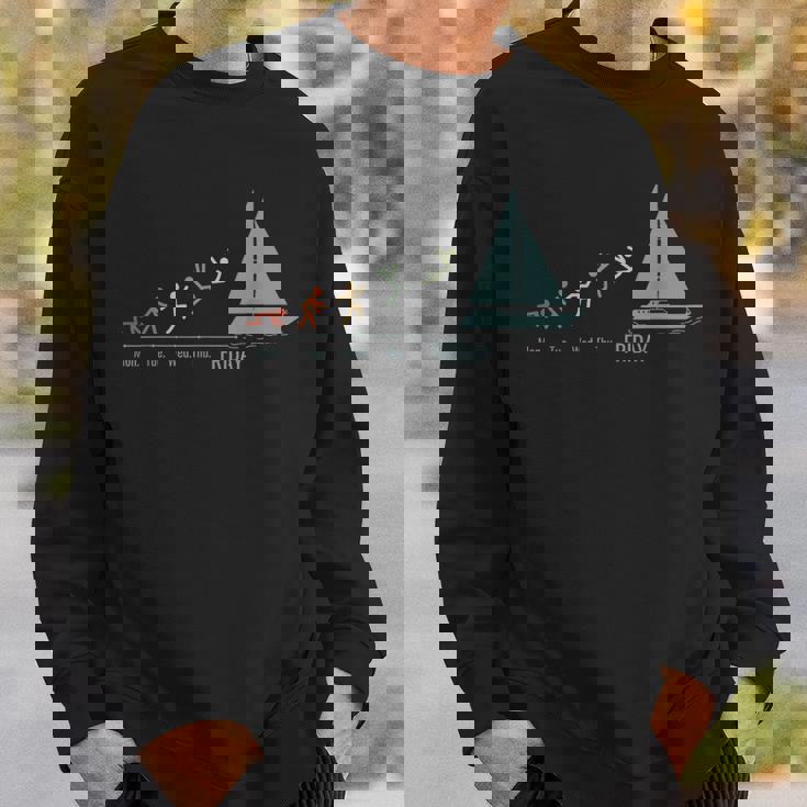 ヨット、セーリング セーラーズ セーリングボート セーリング ヨット セーリング スウェットシャツ 彼への贈り物