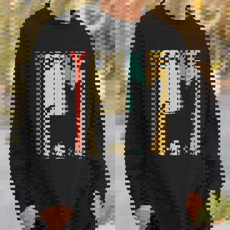 ヨークシャーテリア犬 スウェットシャツ 彼への贈り物