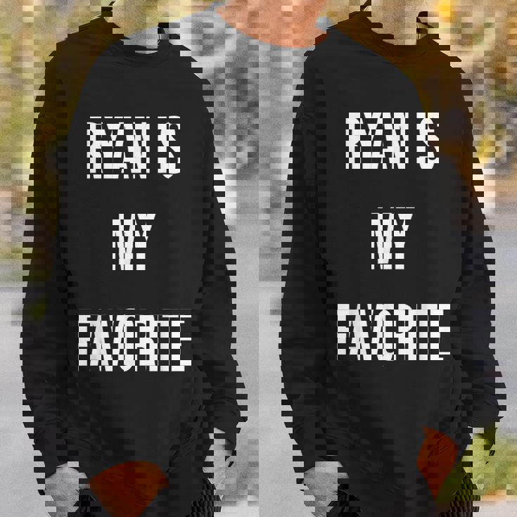 ライアンは私のお気に入り スウェットシャツ 彼への贈り物