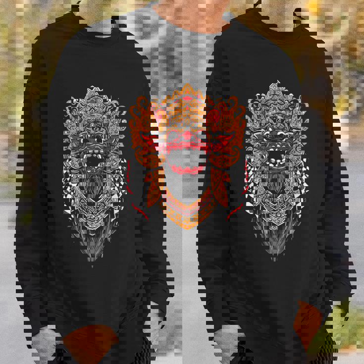 ライオンダンスヘッド 中国の新年 グリーンスネークイヤー スウェットシャツ 彼への贈り物